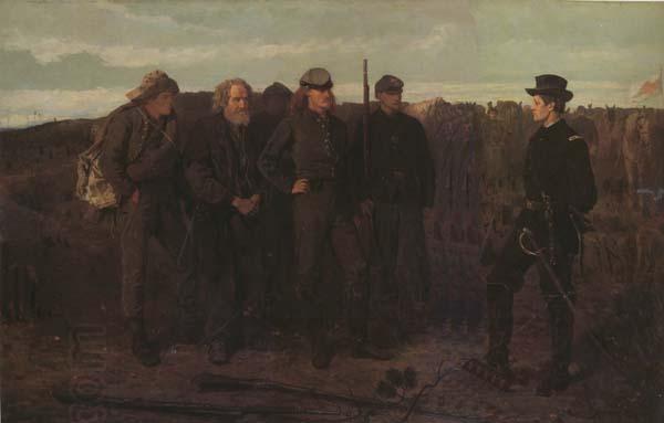 Winslow Homer Prisoners from the Front (mk44) oil painting picture